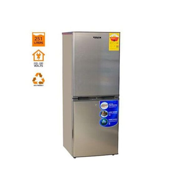 Vizio 251Litres - 338i Refrigerator Bottom Freezer - Silver