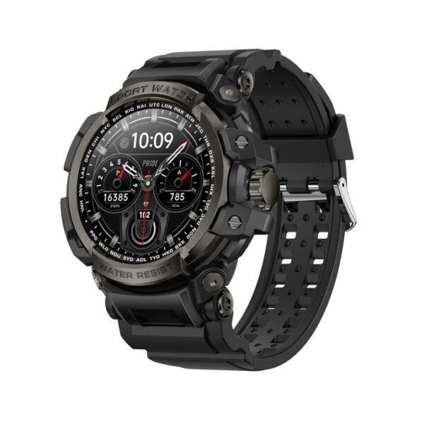 Vodra Rugged Outdoor Smart Watches for Men, Military Smart Watch Bluetooth Call(Answer/Dial Calls) , Waterproof Fitness Tracker with Heart Rate/Blood Oxygen/Sleep...