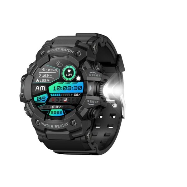 Vodra Rugged Outdoor Smart Watches for Men, Military Smart Watch Bluetooth Call(Answer/Dial Calls) , Waterproof Fitness Tracker with Heart Rate/Blood Oxygen/Sleep...