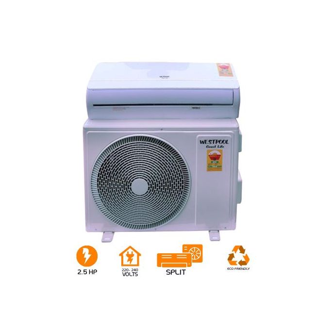 Westpool 2.5HP - WPK-2412LE - Split Air Conditioner - White Westpool 2.5HP - WPK-2412LE - Split Air Conditioner - White