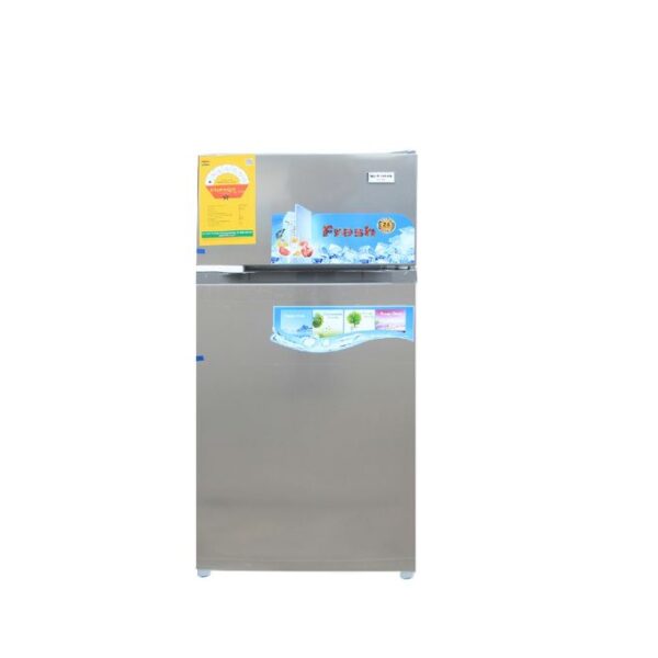 Westpool WP - 167A Double Door Refrigerator - 112Liters - Silver