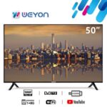 WEYON 50" Inches FHD Smart TV +1 Years Warranty - Black