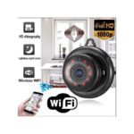 Wireless Home Security HD Video Camera/Dome Camera WIFI - Black