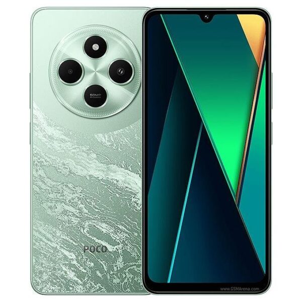 Xiaomi POCO C75 Black Global Version Smartphone NFC 128GB 256GB 6.88" Dot Drop Display Helio G81-Ultra 50MP Camera Massive 5160mAh Battery - Green