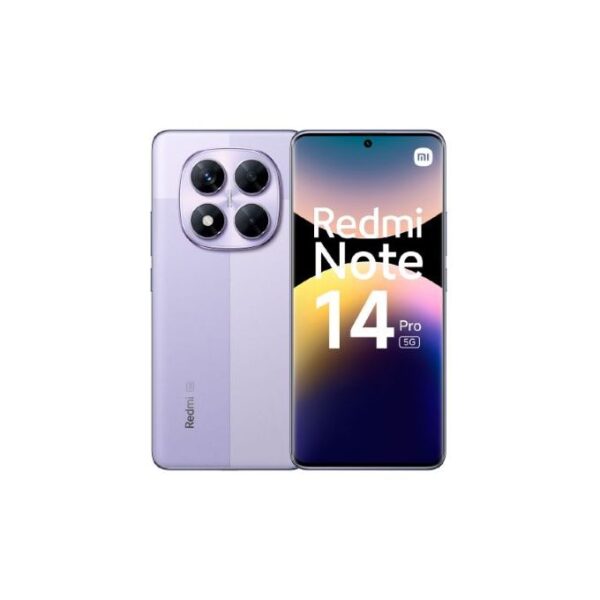 Xiaomi Redmi Note 14 Pro+ - 256GB ROM + 8GB ROM - 200MP Rear/20MP Front - 5110mAh - Lavender Purple