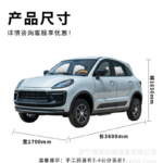 Electric four-wheeled vehicle, small new energy family car, two-door fully enclosed electric vehicle - Image 6