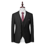 Men Business Casual Three-Piece Suit