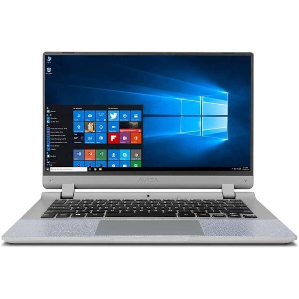 AVITA Essential Refresh 14 inches Intel Celeron /4GB/128GB SSD/Windows 10 Laptop, Concrete Grey