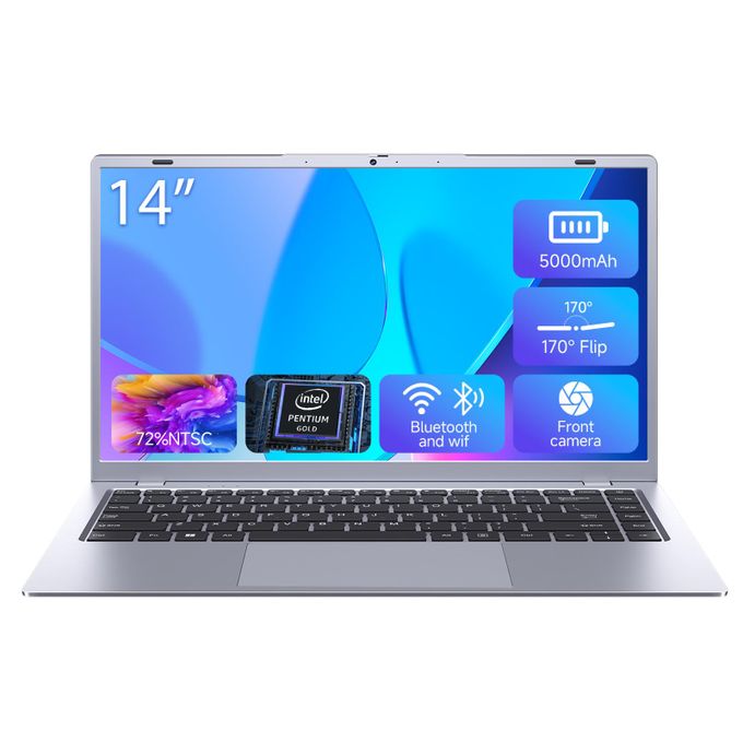 Blueing 14" Laptop NCS214Y-T-6500Y 8GB+256GB SSD Student Portable Computer- Silver Blueing 14" Laptop NCS214Y-T-6500Y 8GB+256GB SSD Student Portable Computer- Silver