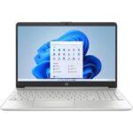 Hp 15s 15.6" HD Business Laptop (4-Core Intel Celeron N4120, 4GB RAM, 256GB SSD, Intel UHD 600, WiFi, Bluetooth, Webcam, Windows 11 - Silver