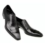 Aofu shoes 3717 Men's Small Square Toe Leather shoes British Casual shoes - Image 2