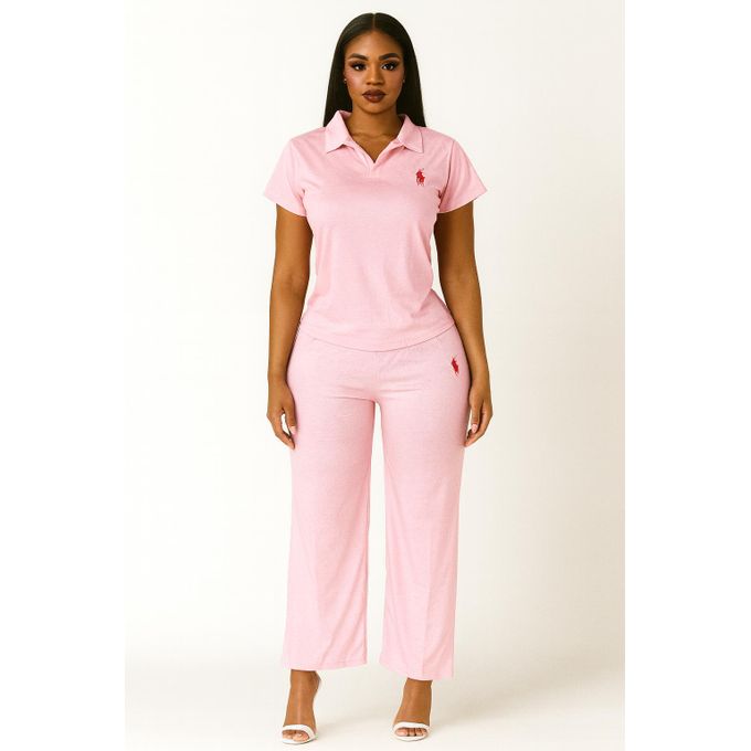 2 Pcs Casual Wear - pink 2 Pcs Casual Wear - pink