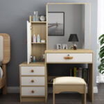 small apartment dressing table simple integrated dressing table - Image 15