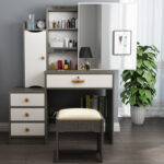 small apartment dressing table simple integrated dressing table - Image 14