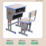 Double-layer desks and chairs - Image 4