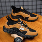 Hiking  Men's Fashionable Sports  Leather Shoes