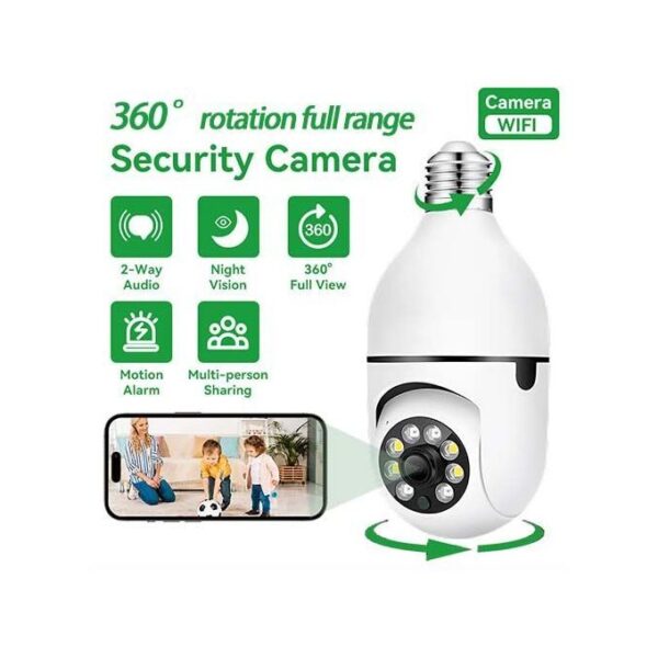 360°surveillance Camera Smart Wireless HD Night Visioncamera