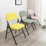 Colourful Fold Chair Cover Wedding Spandex Seperate Style