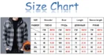 Fashion Mens Autumn Winter Plus Flannel Knitted Sweater Y2K Style Zip Up - Image 6