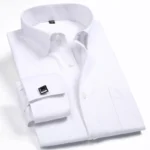 Fashion Mens French Cufflinks Dress Shirts Long Sleeve Y - Image 5