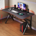 Desktop computer table simple gaming table home rental desk student desk bedroom work desk - Alibaba - Image 8
