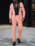 Business casual men wedding groom suit - Image 10