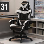 E-sports Chair Home Internet Cafe Computer Swivel Chair Elastic Office - Image 3