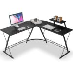Computer Desktop Table Living Room Bedroom Corner Table - Image 7