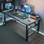 desktop home gaming table office desk simple study writing table folding spring table - Alibaba - Image 7