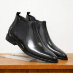 Aufu shoes British sleeve vintage handmade leather Shoe - Image 2