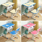Primary and secondary school students' desks and chairs