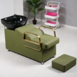 Hair Salon Shampoo Bed, Semi-Reclining Hair Salon Flushing Bed - Image 13