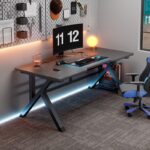 Computer desk desktop home live gaming desk simple desk workbench - Image 3