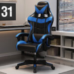 Gaming Chair Home Internet Cafe Computer Swivel Chair Elastic Office Anchor Rotating Chair Cross-border - Image 7