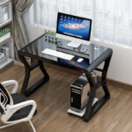 Computer Desk Simple Home Office Desk Bedroom Game Table - Image 7