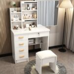 small apartment dressing table simple integrated dressing table - Image 44