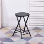 Folding stool home dining chair stool back chair training chair student - Image 7