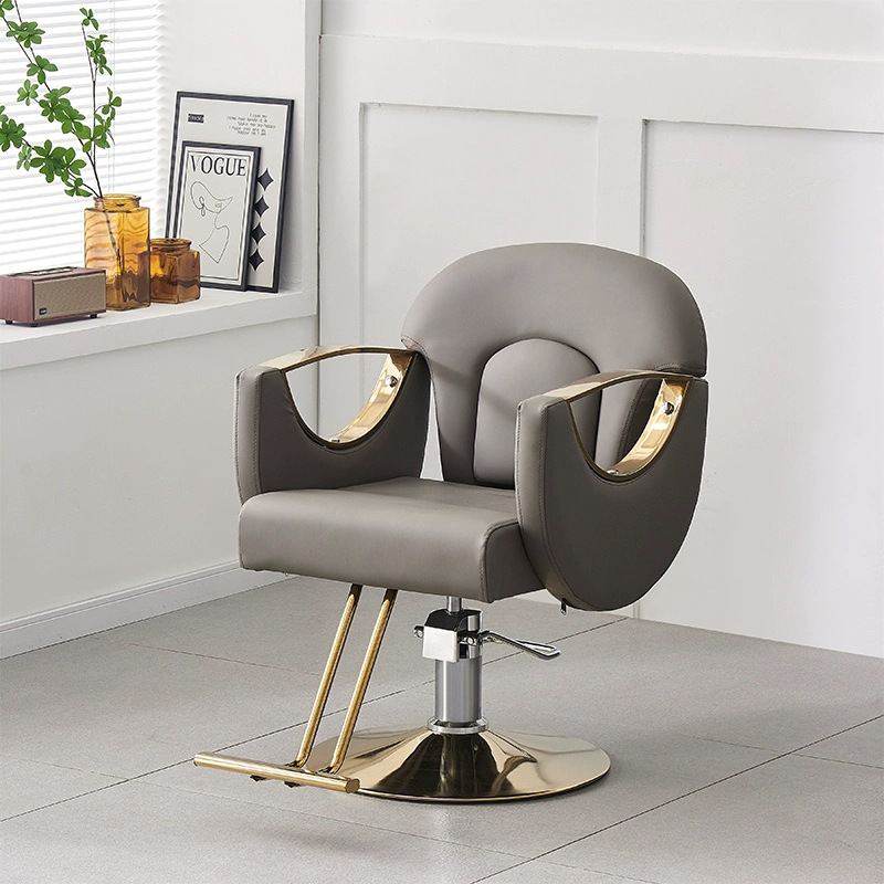 O1CN01KVybMO1MmW03tASmU_21212218836561477-0-cib.jpg Hairdressing chair can be folded down and rotated to perm and dye hair cutting chair - Image 1