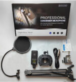 Factory direct sales 240 microphone professional recording large diaphragm square microphone - Image 9