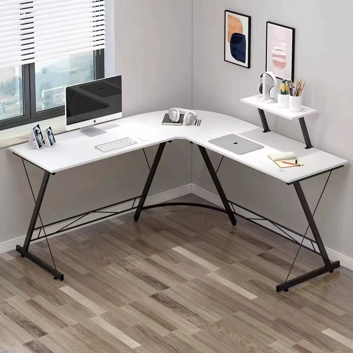 O1CN01Me3MPN2C8zu5D0zDq_21213969648430-0-cib.jpg Computer Desktop Table Living Room Bedroom Corner Table - Image 1