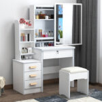 small apartment dressing table simple integrated dressing table - Image 3