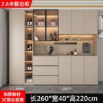Sideboard integrated against the wall modern simple home living room restaurant - Image 22
