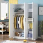 Wardrobe wooden cabinet  solid wood furniture - Image 5