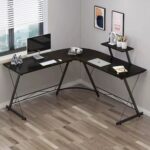 Computer Desktop Table Living Room Bedroom Corner Table - Image 2