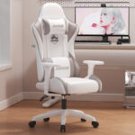 Gaming Chair Computer Chair Home Office Chair Elastic Backrest Sedentary Ergonomic Chair Lift Armrest - Image 8