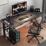 Computer desk desktop home live gaming desk simple desk workbench - Image 22