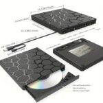 7-in-1 Multi-function External Optical Drive DVD Burner USB3.0/TypeC with External USB Flash Drive and Card Expansion - Alibaba - Image 4