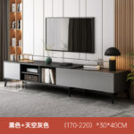 TV cabinet simple modern home living room TV background wall cabinet small bedroom simple floor cabinet - Image 6