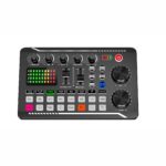 English version F998 live sound card English packaging with English instruction manual, can be used with bm800 set