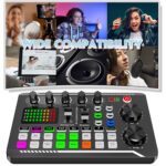 Live sound card mixer hot sale F998 sound card BM800 condenser microphone set - Image 2
